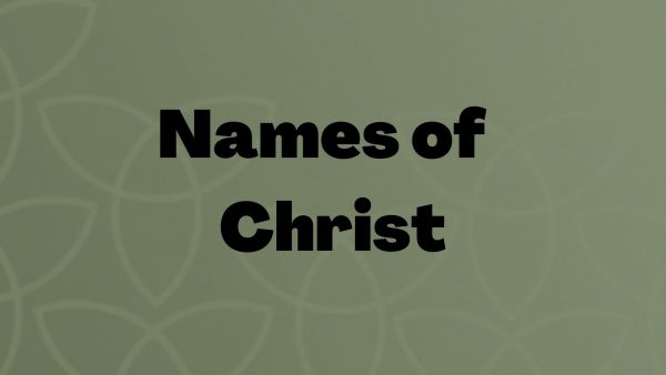 Names of Christ